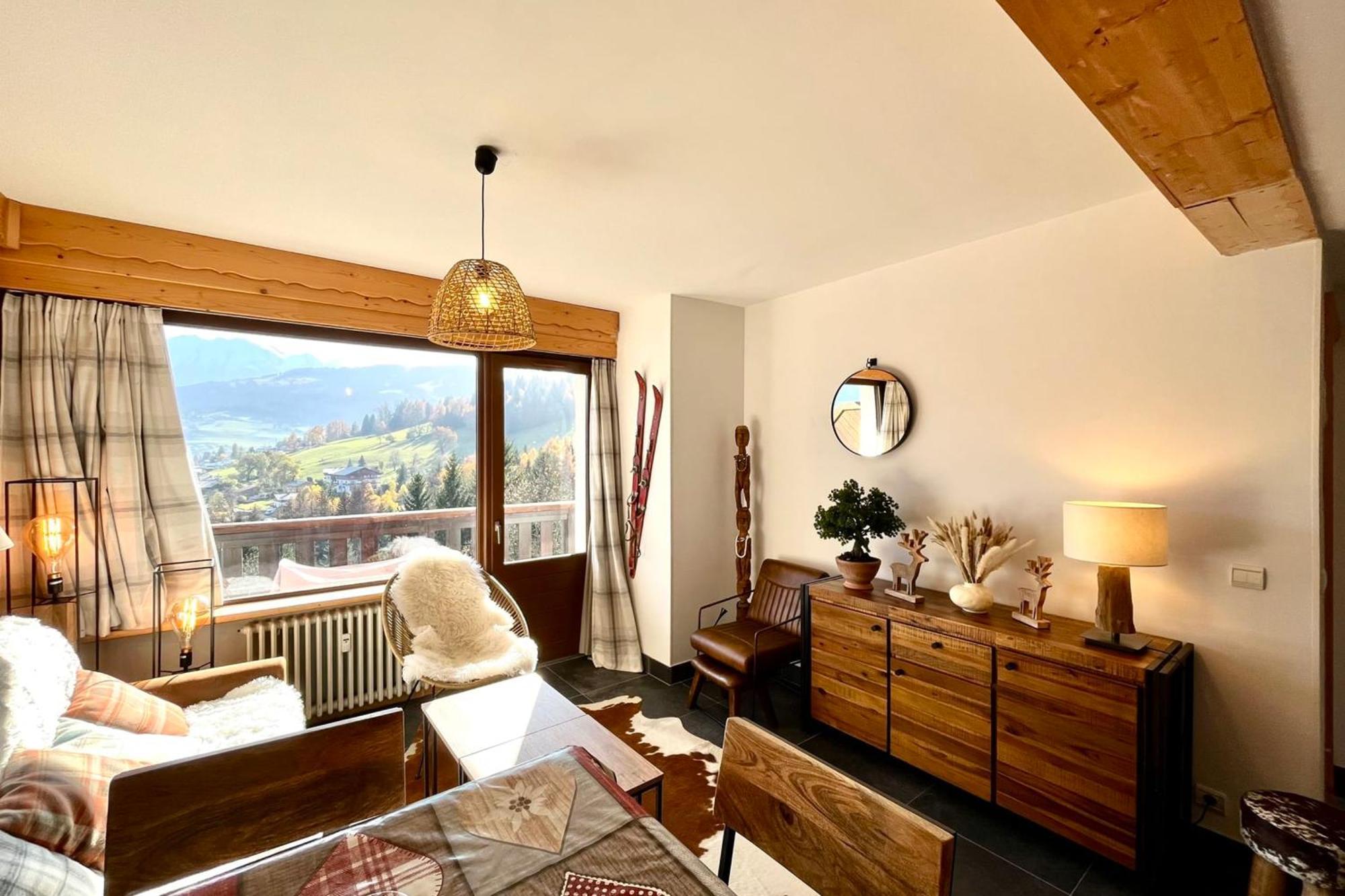 Superb Cosy Apartment With Balcony Combloux Buitenkant foto
